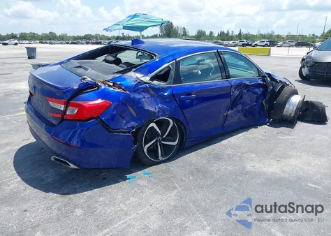 2020 Honda Accord Sport 2.0T from USA, damaged, VIN 1HGCV2F32LA022514